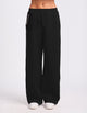 R Tech Leisure Wide Leg Women's Track Pant - Black