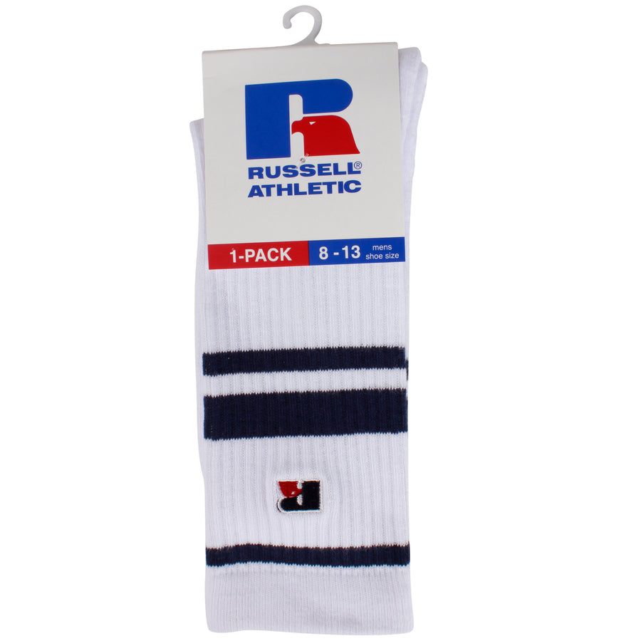 Russell Athletic Australia Kentucky Winter Socks - White/Navy True Since 1902