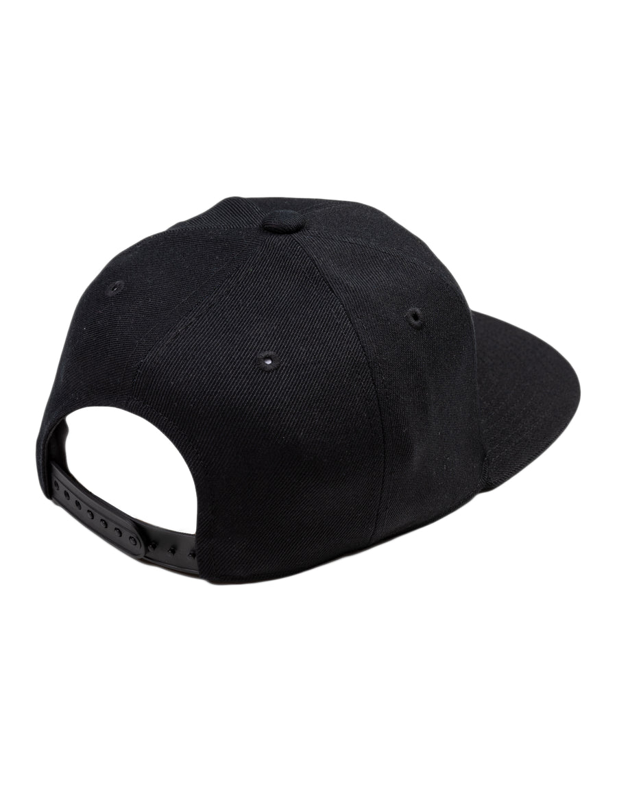 Russell Athletic Australia Patriot Logo Snap Back 3D Embroidered Cap - Black True Since 1902