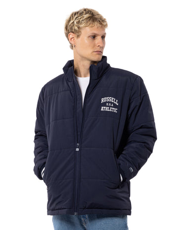 Russell Athletic Australia Men's Klute Puffer Jacket - Ink True Since 1902