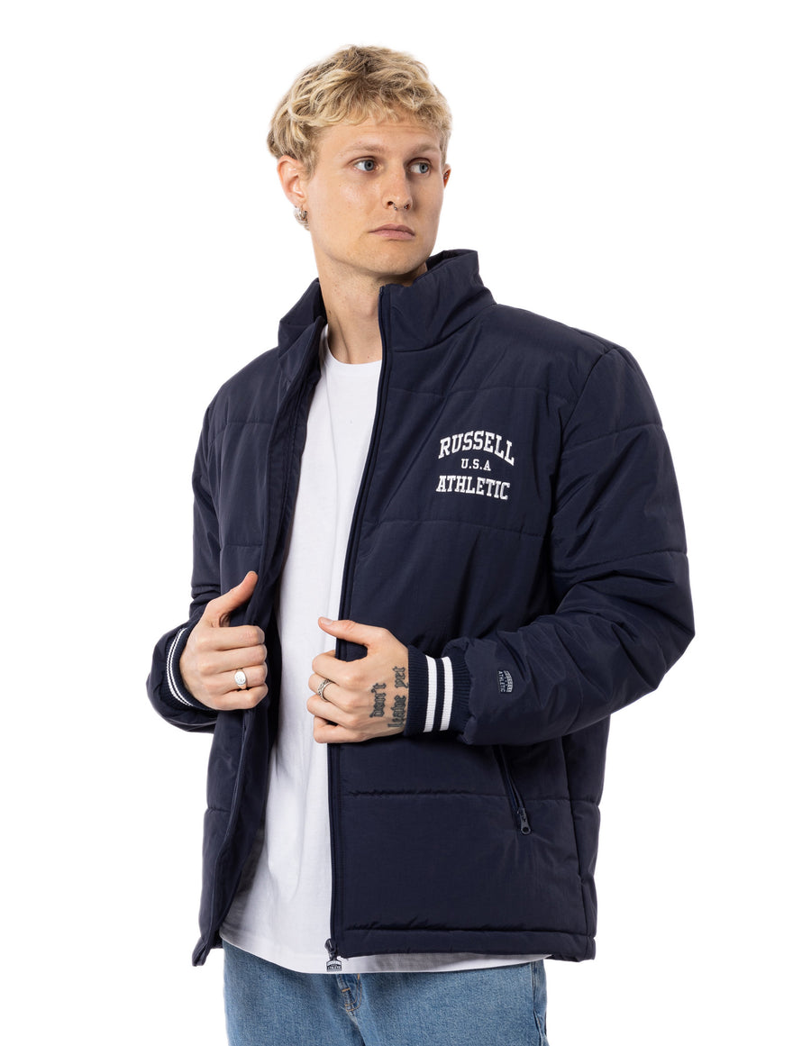 Russell Athletic Australia Men's Klute Puffer Jacket - Ink True Since 1902